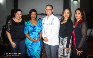 Yamirys Liriano, Milka Hernádez, Luis José Chávez, Karina López y Zonia Tejada