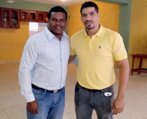 Pedro López y Ronald Acosta