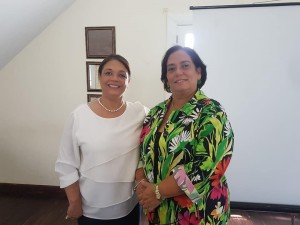 Mary Cruz López y Auribel Tejada de Bournigal (1)