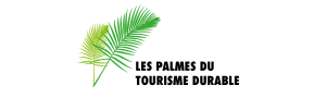 logo palmes du tourisme durable noir