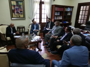 Senador José Paliza gestionó reunión entre Poder Ejecutivo y Bloque Portuario de Puerto Plata 3