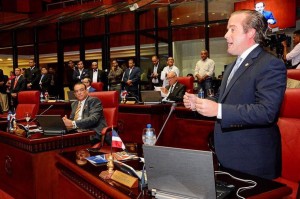 Jose Paliza en el Senado