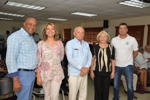 Danilo Morrobel, Federico Rancier, Adita Tavarez Patria Rodriguez y Manuel Garcia