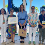 Ángela Hernández, Carmen Imbert Brugal, Milagros Germán, Pastor de Moya y Joan Ferrer