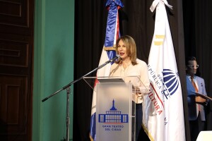Durante el encuentro, la ministra informó que el festival está dedicado a la reconocida actriz dominicana Karina Noble