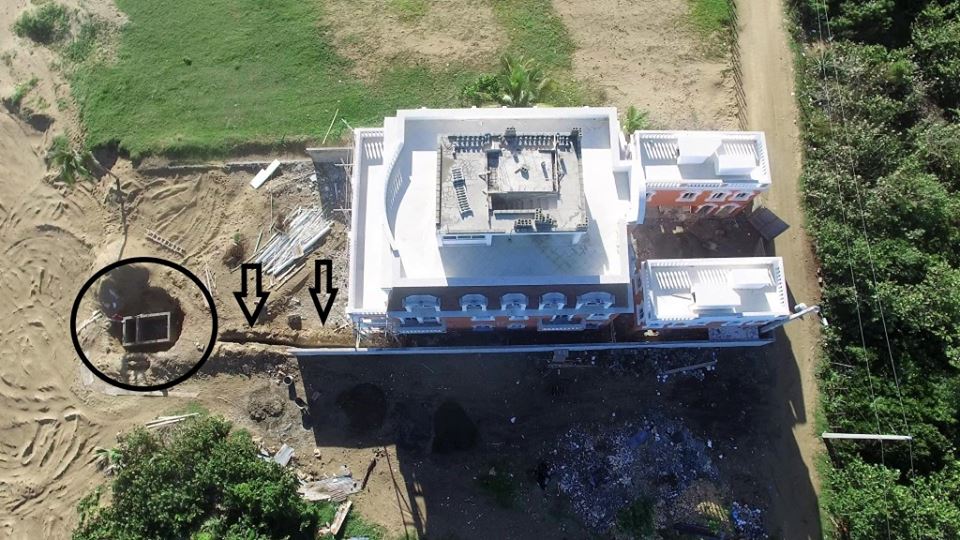 Denuncian construcción pozo séptico en Cabarete