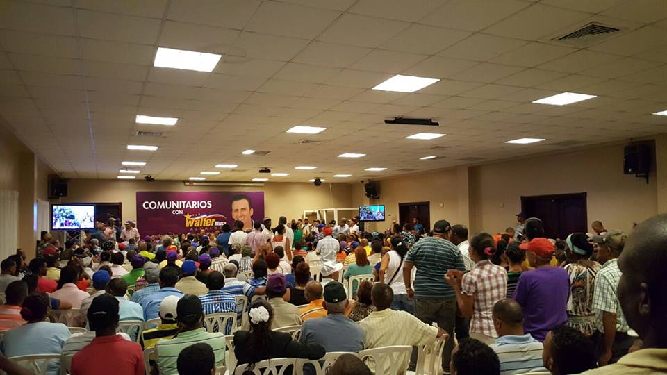 Comunitarios se comprometen a trabajar para que Walter Musa siga cuatro años más en alcaldía PP