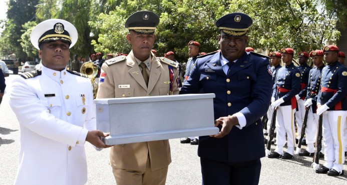 Sepultan restos de Alejandro Selva expedicionario de Luperón