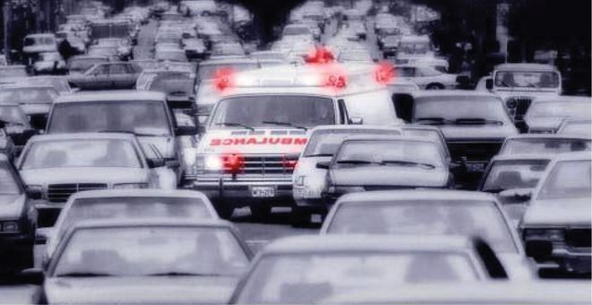 Sirenas, Tiempo y Tránsito