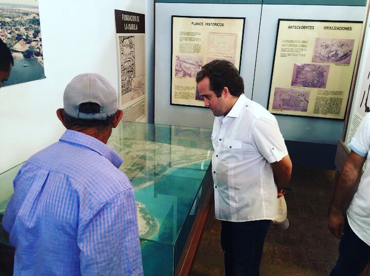 José Paliza “Deplorable las condiciones del Parque Nacional Arqueológico de la Isabela Histórica”.