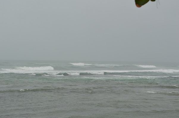 Lluvias se despiden y llega un fuerte un oleaje al litoral de Puerto Plata