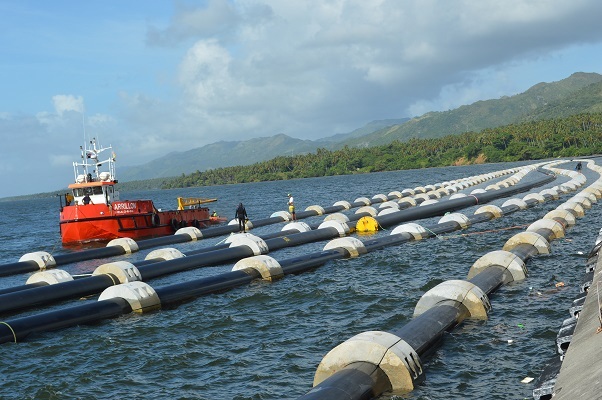 Director de Coraapplata inspecciona en Arroyo Barril, Samaná, preparación de Emisario Submarino