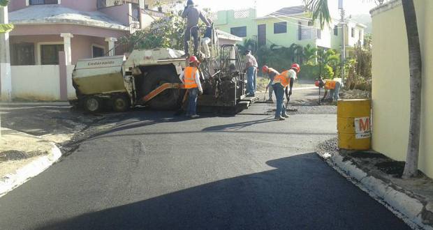 Cabildo hace levantamiento de sectores faltan por asfaltar para establecer prioridades