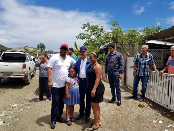 Danilo recorre Puerto Plata y otros puntos de la zona norte este domingo de Resurrección