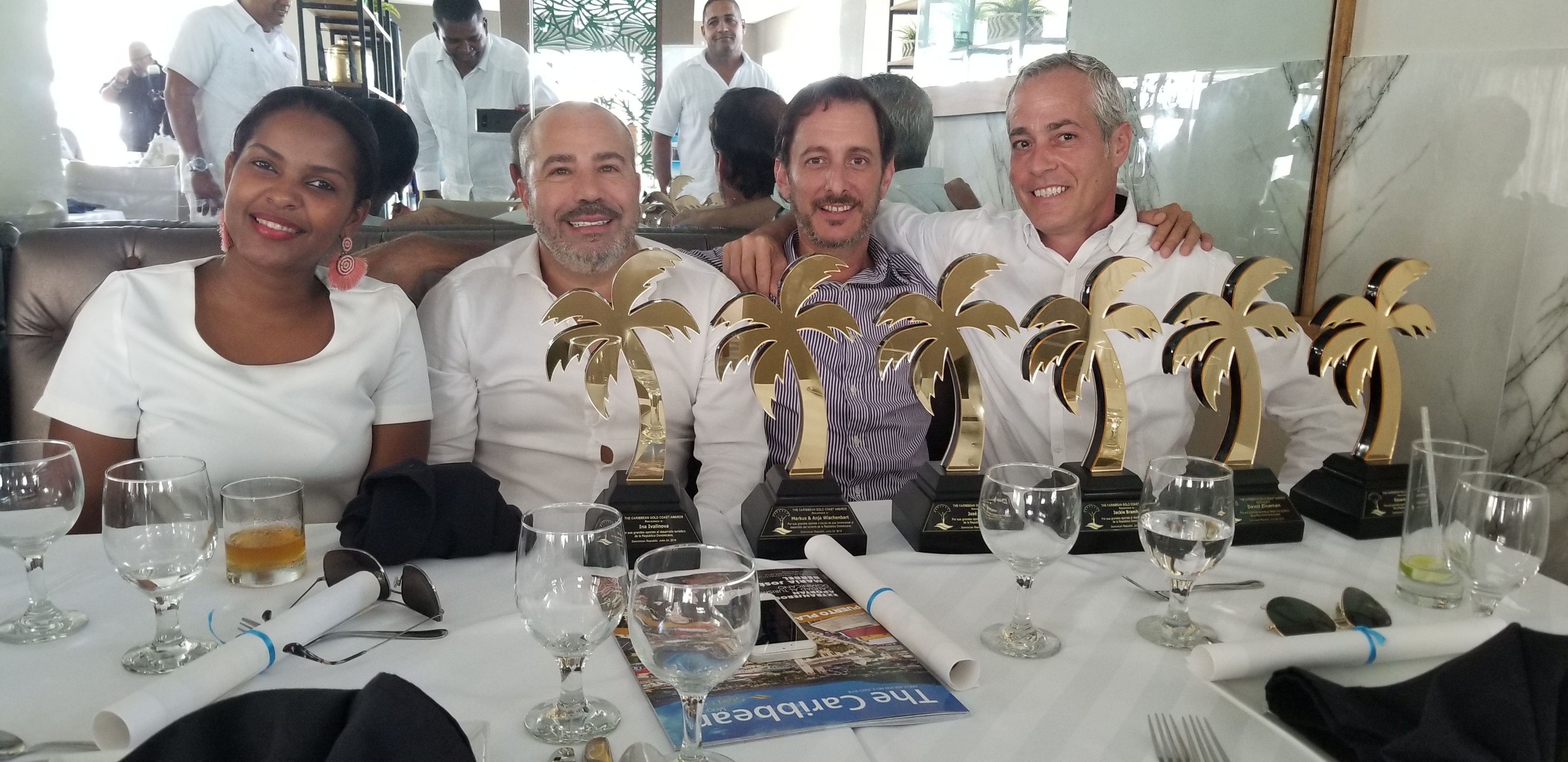 Medrano valora aporte de hoteleros extranjeros en la XVII versión The Caribbean Gold Coast Awards
