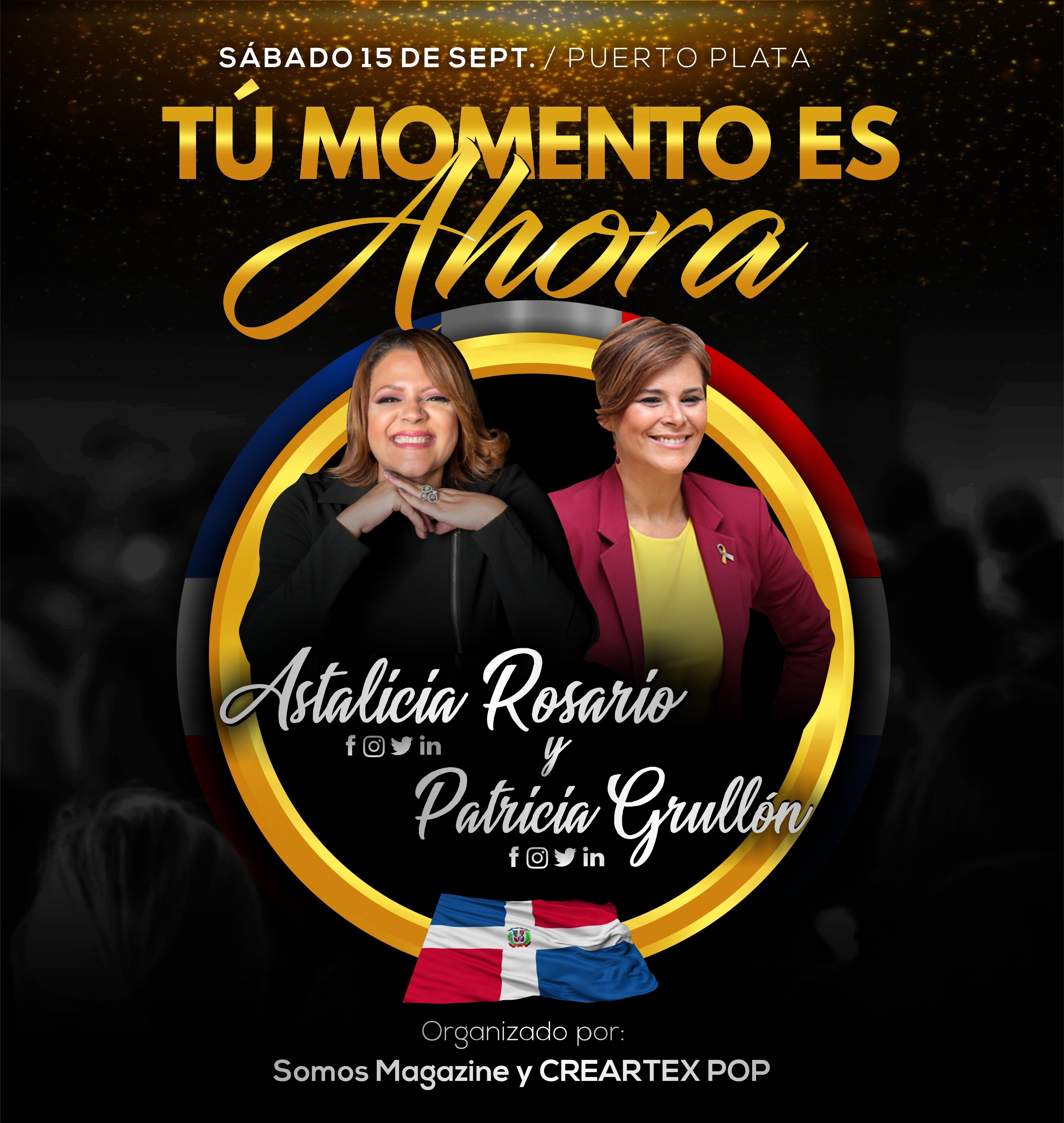 Somos Magazine presenta en Puerto Plata la Conferencia “Tu Momento es Ahora”