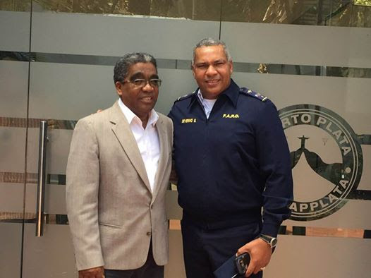 Director CORAAPPLATA y Comandante Base Aérea trabajarán unidos