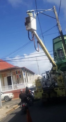 Edenorte y Junta de Vecinos del Centro Histórico realizan operativo sustitución luminarias