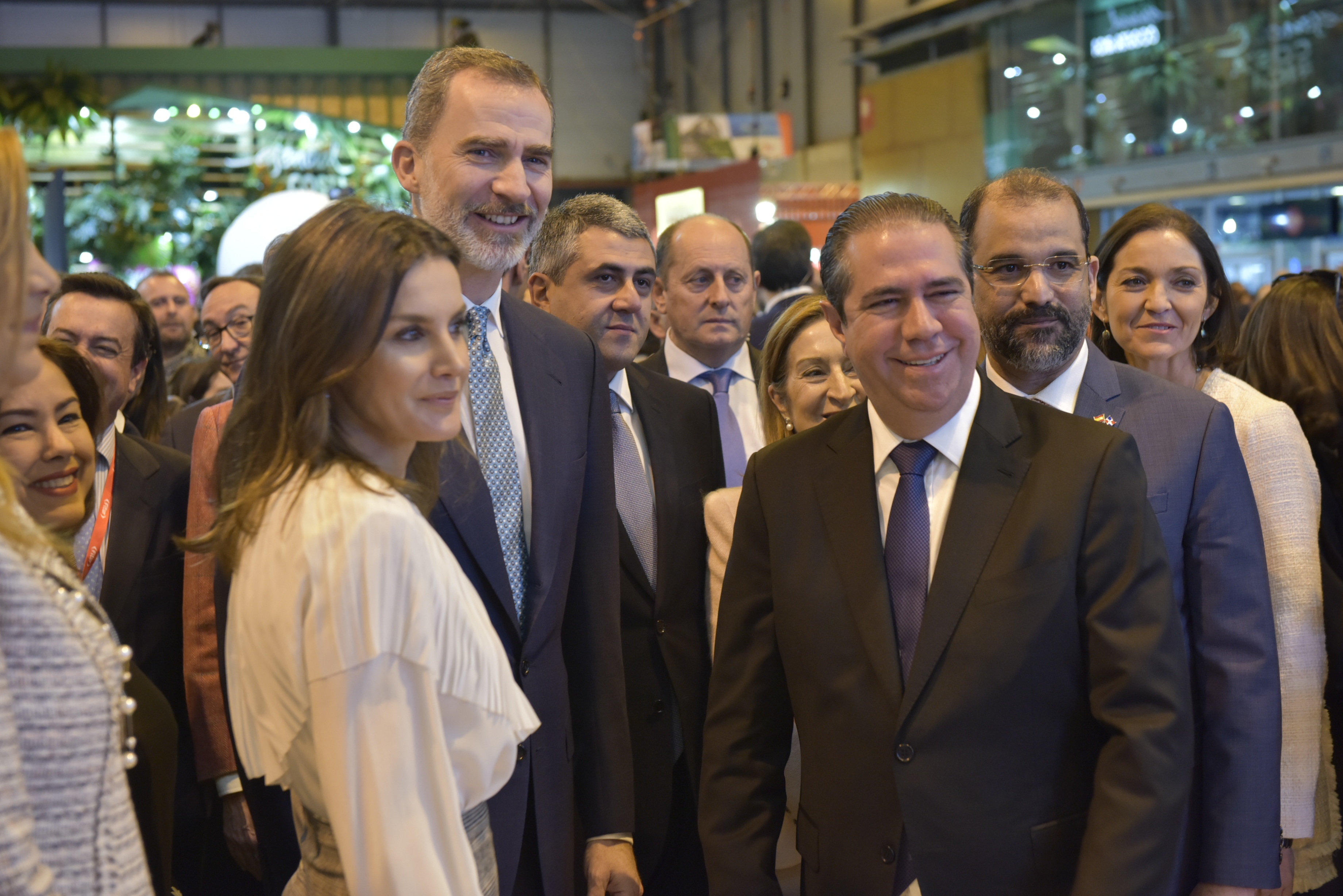 Inauguran Feria Internacional de Turismo (FITUR) con la presencia de los Reyes de España