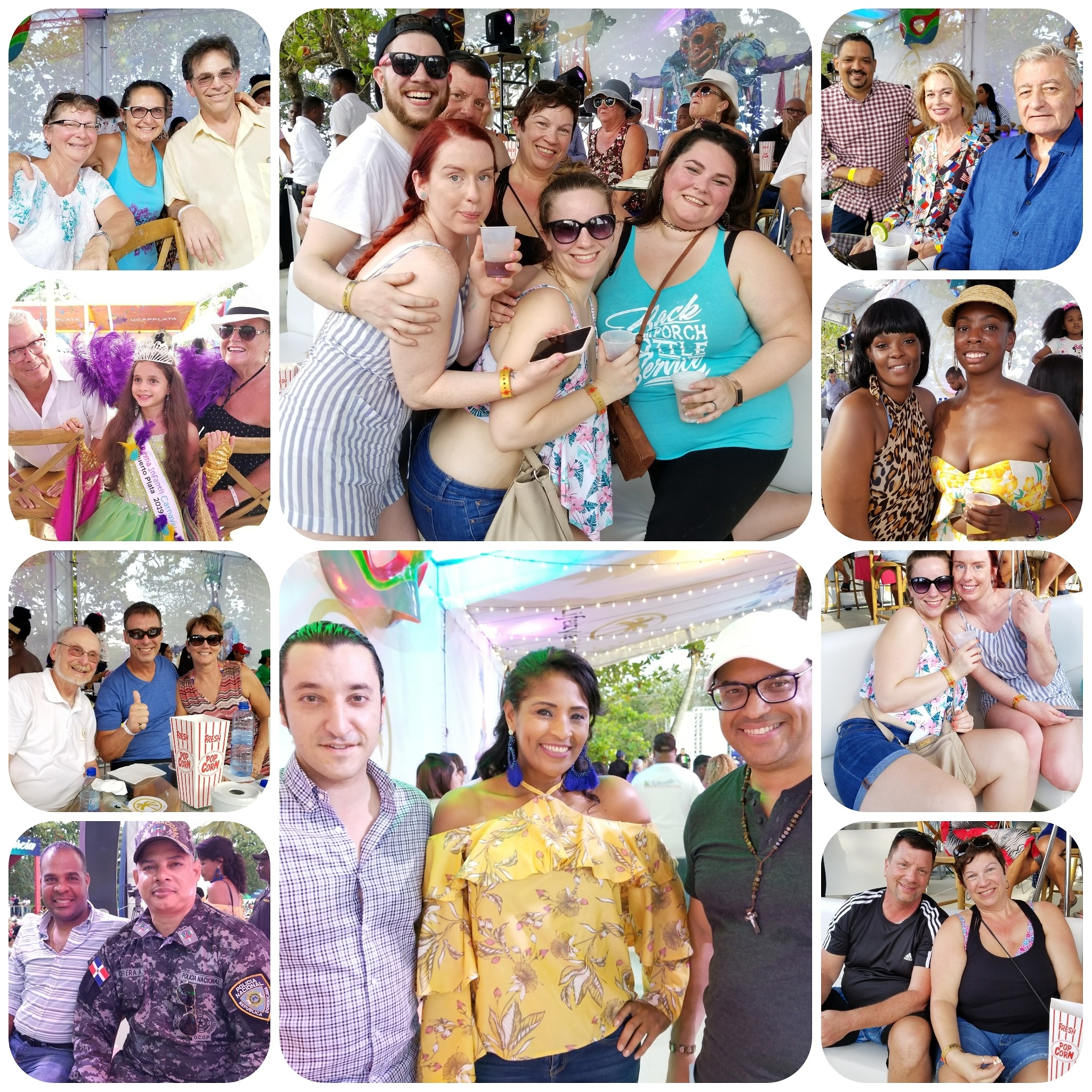 Extranjeros califican como inolvidable la experiencia en el Carnaval de Puerto Plata 2019
