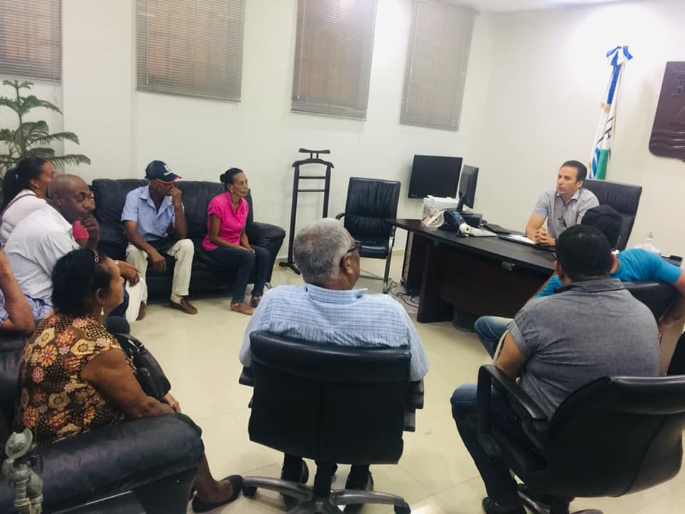 Alcalde construirá puente colgante y reconstruirá caminos vecinales a Rancho Ambrocio, el Naranjal y Sabana del Corozo