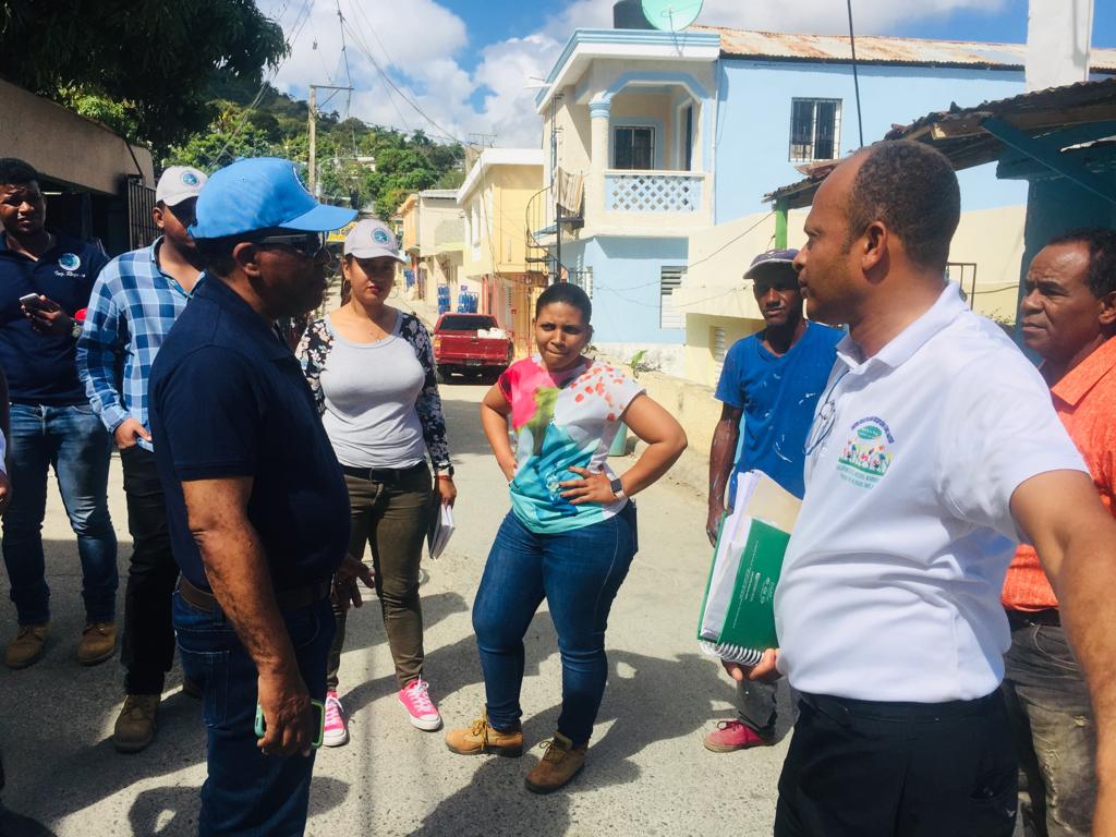 Dirección de CORAAPPLATA realiza levantamiento averías agua potable y sanitarias en Bloque Sur