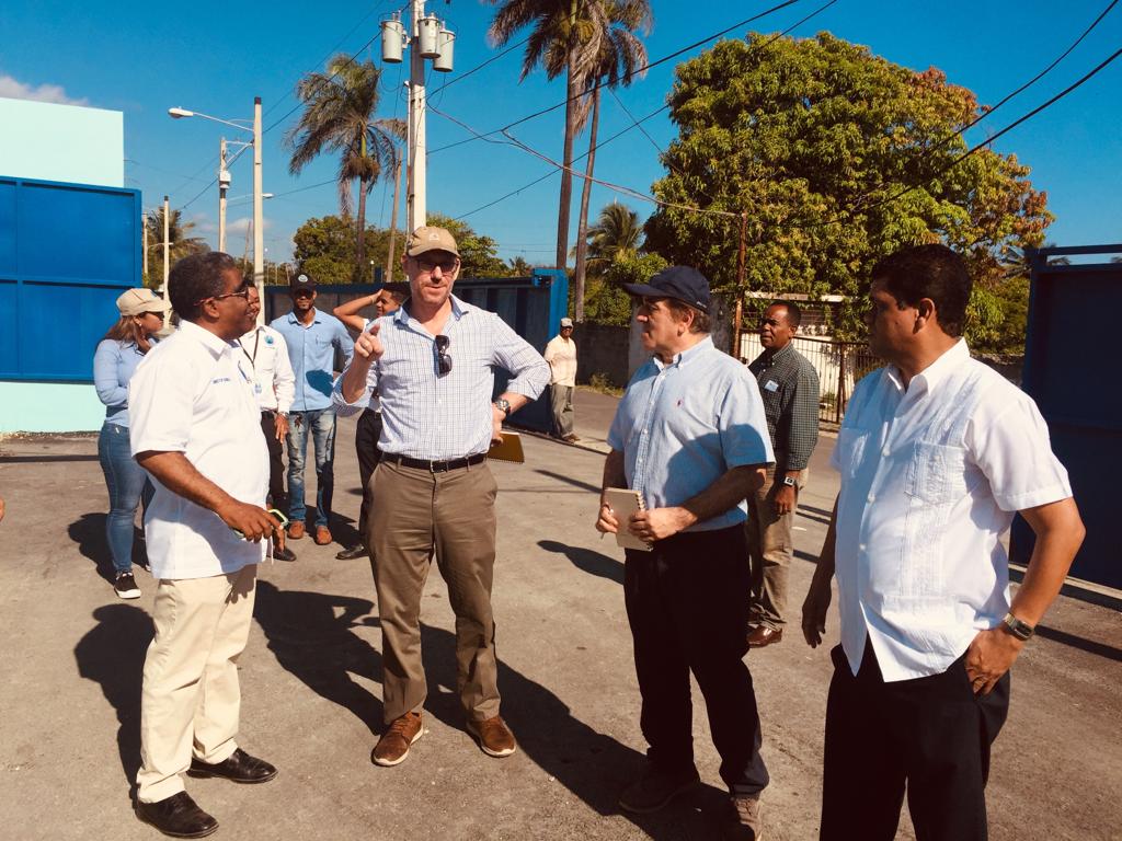 Misión del Banco Mundial realiza supervisión final a planta de tratamiento primario y a Emisario submarino