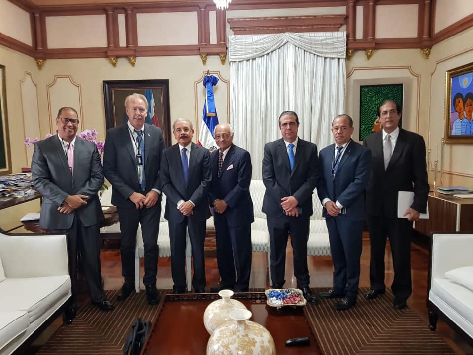 Empresarios turísticos radicados en Sosúa fueron recibidos en Palacio por el presidente Danilo Medina