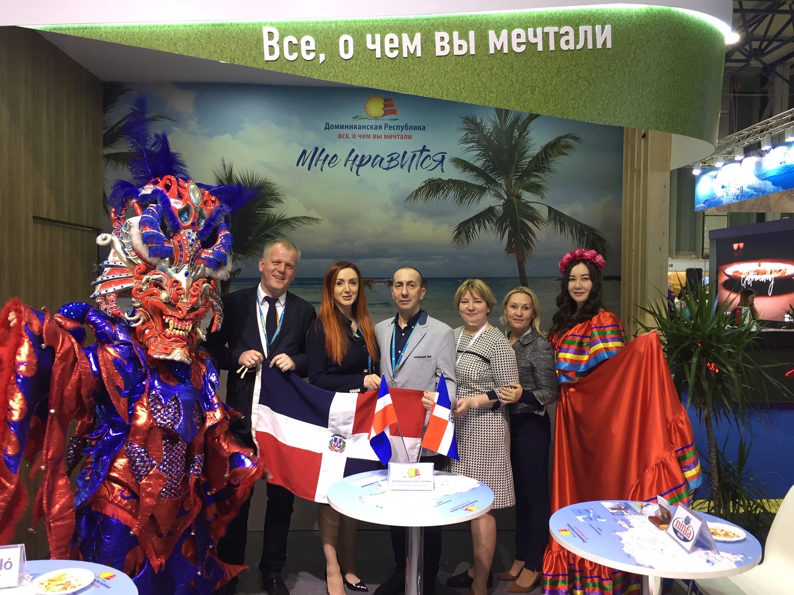 RD posicionándose como destino favorito de turistas en la feria KITF, Almaty, Kazakhstán