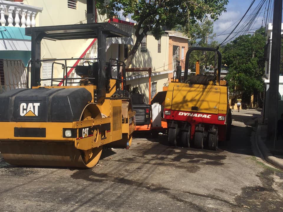 En fase final asfaltado de la urbanización Oliva