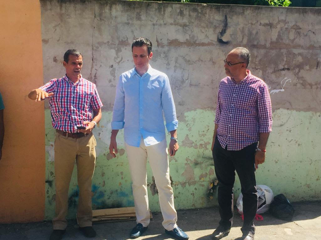 Alcalde deja iniciadas varias obras en distintas comunidades del municipio de Puerto Plata
