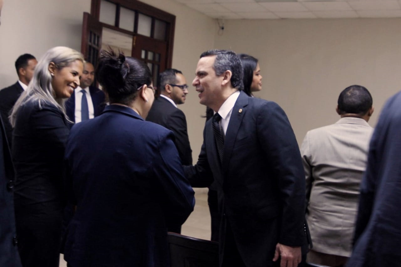 Presidente de la Suprema Corte de Justicia se reúne con jueces del departamento judicial de Puerto Plata