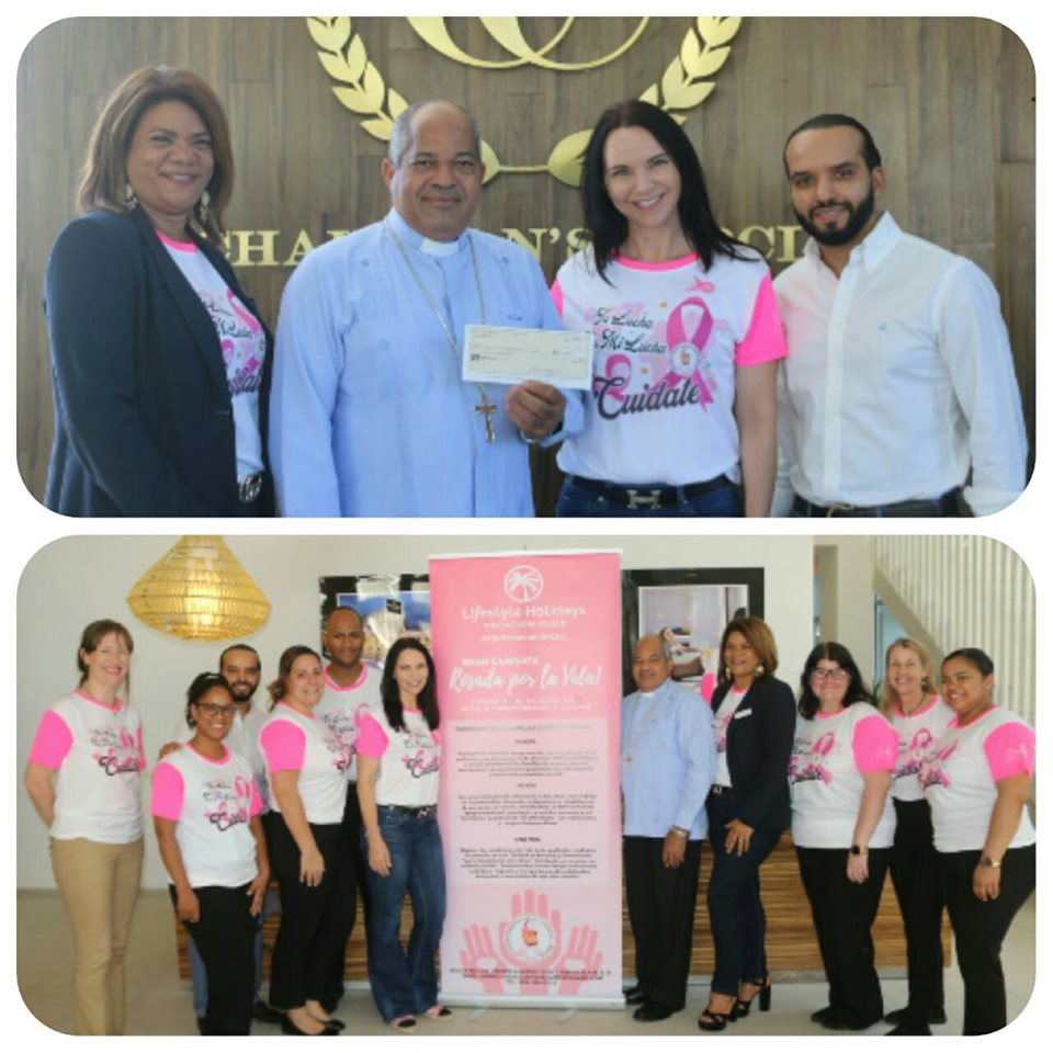 El Grupo Lifestyle se convierte nuevamente en el patrocinador de la Caminata contra el Cáncer en Puerto Plata