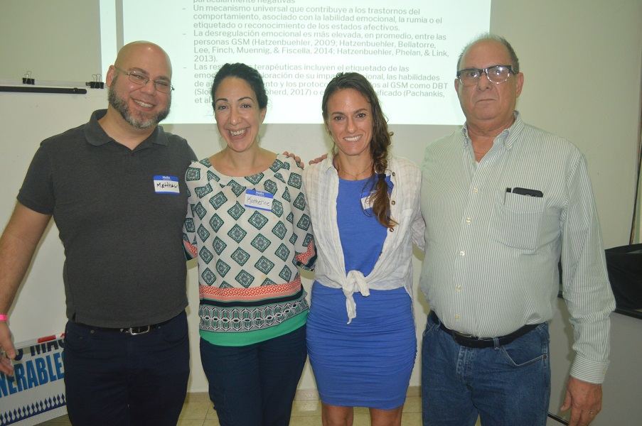 Realizan workshop Terapia Basada en la Aceptación y la Compasión para Poblaciones Estigmatizadas