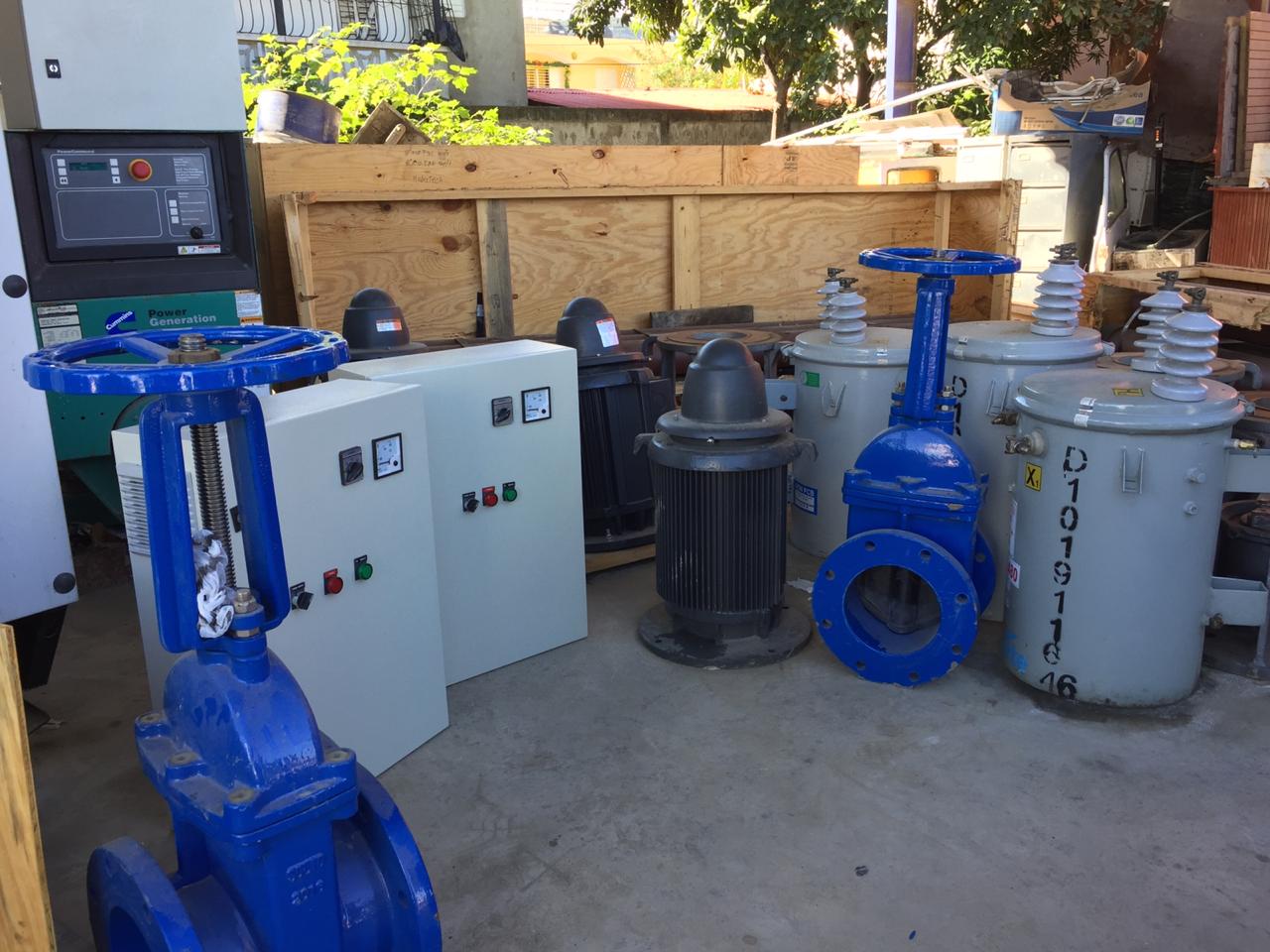 Dirección de CORAAPPLATA presenta equipos para rehabilitación acueducto de Montellano