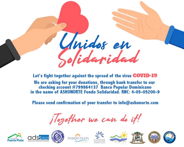 Presentan primer informe de gestión Fondo Unidos en Solidaridad ante el Covid-19 en Puerto Plata