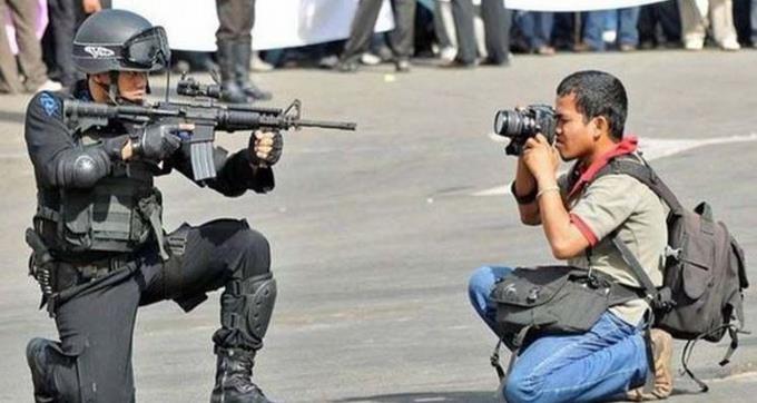 El periodista: Siempre tiene que estar en el lugar de los hechos