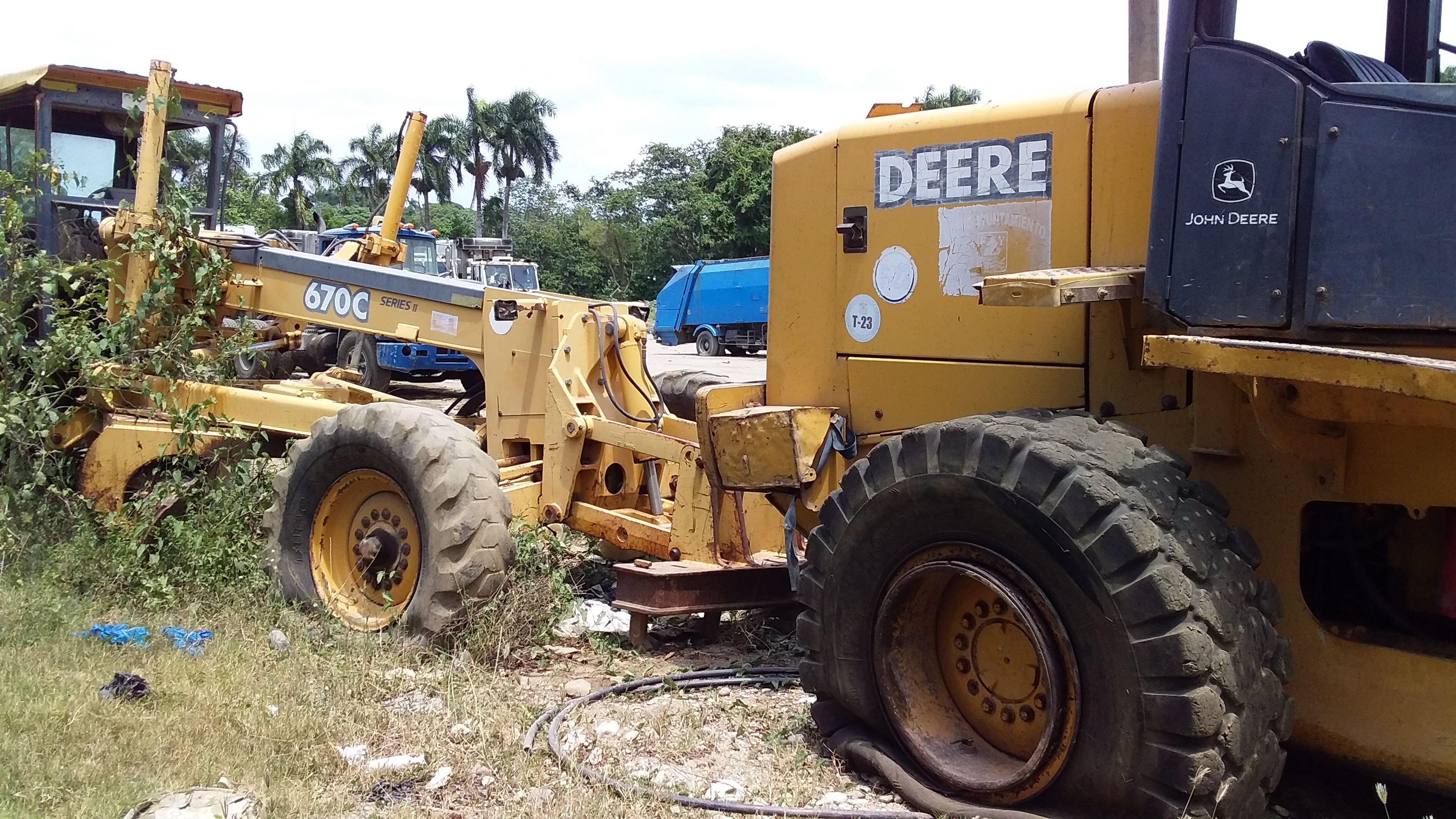 Nueva administración Alcaldía de Puerto Plata heredó un parque vehicular deficitario, maquinarias pesadas están inservibles