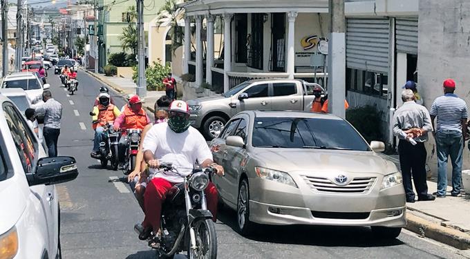 En Puerto Plata la gente hace poco caso al confinamiento