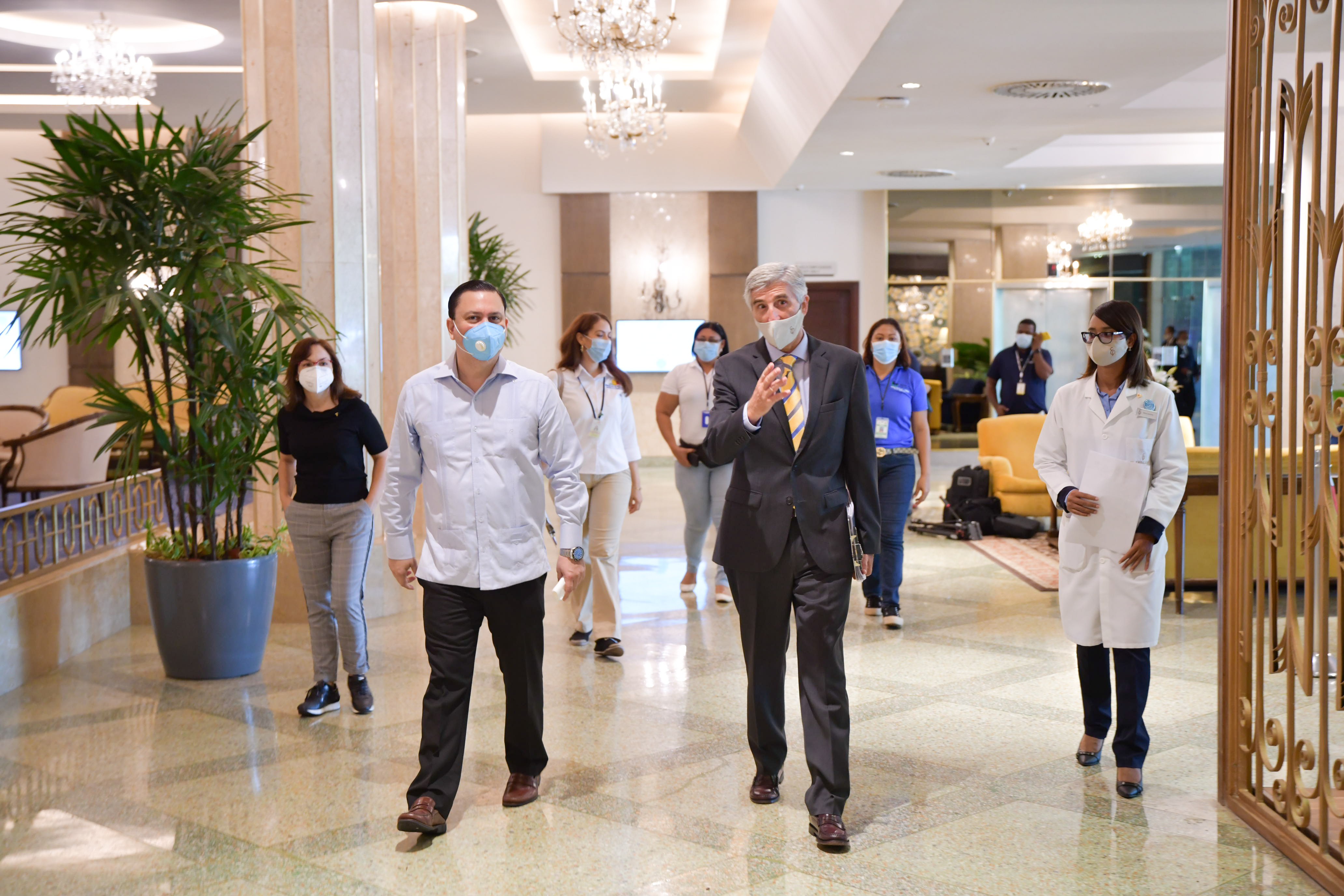 Autoridades supervisan aplicación protocolo en hoteles y otras empresas turísticas