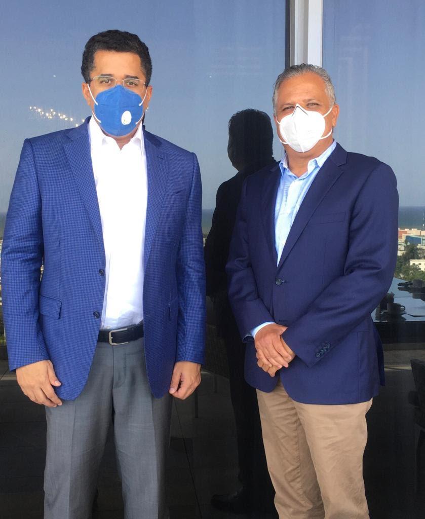 Presidente de Playa Dorada se reúne con designado ministro de Turismo