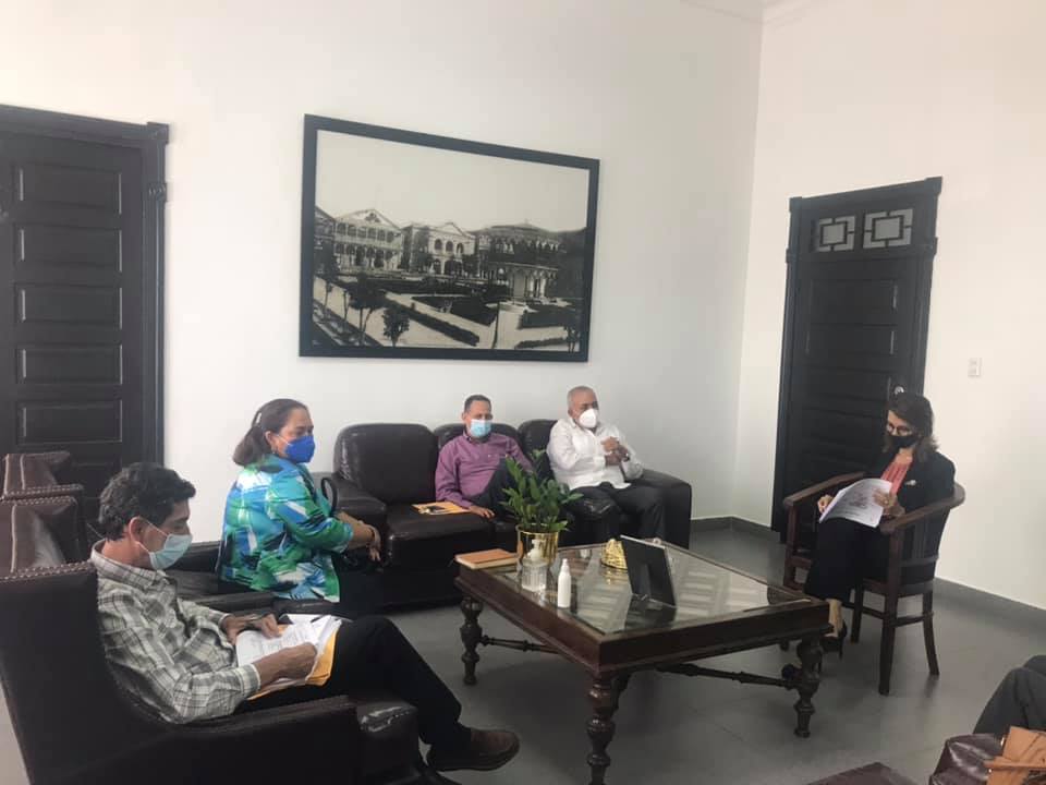 Cámara de Comercio de Puerto Plata y Gobernación Provincial afianzan interés de trabajo mancomunado