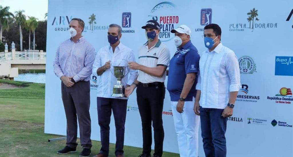 Presidente Luis Abinader valora realización del Puerto Plata PGA y Cuenten siempre con nuestro apoyo