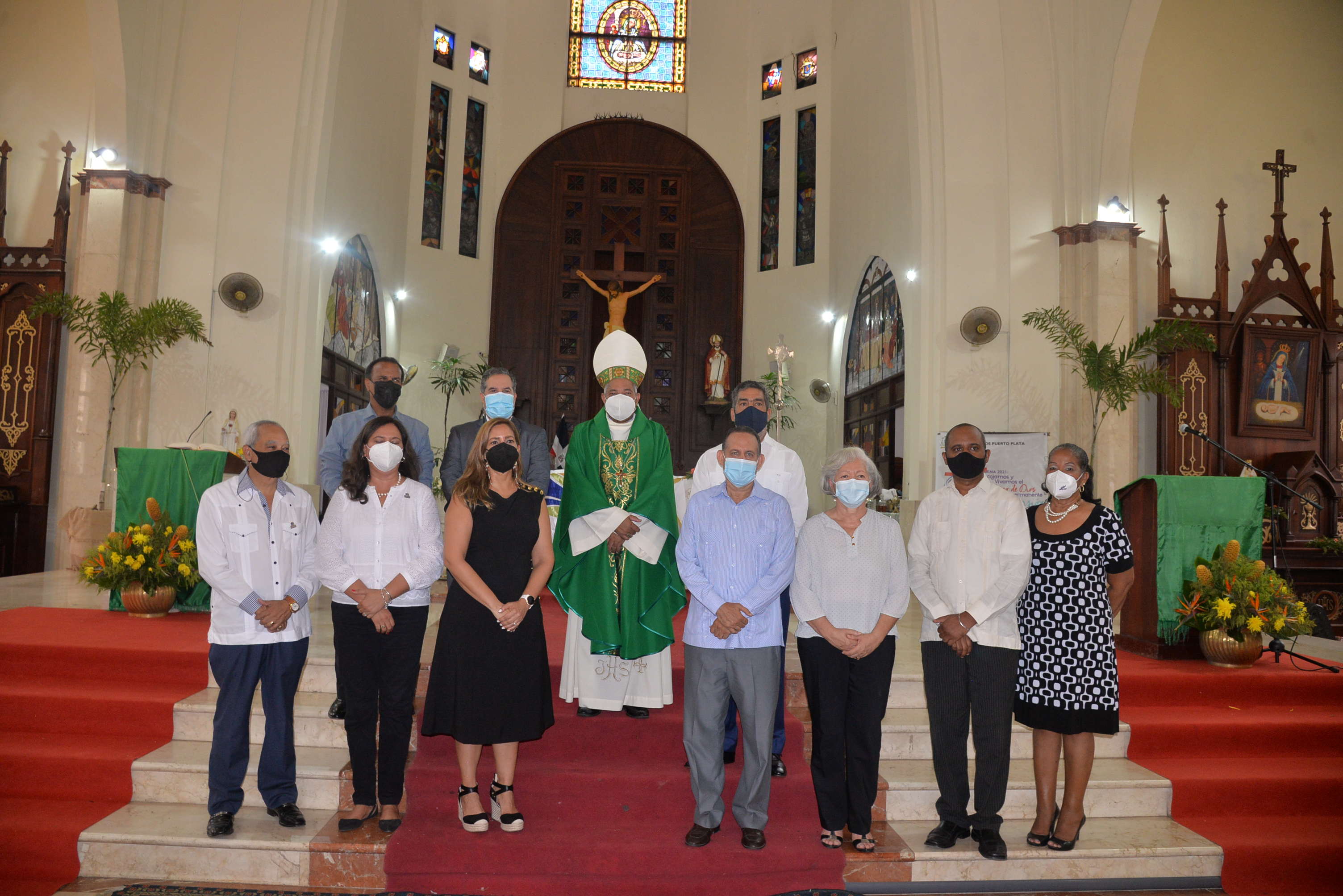 Ofician misa de acción de gracias por el 104 aniversario de la Cámara de Comercio de Puerto Plata