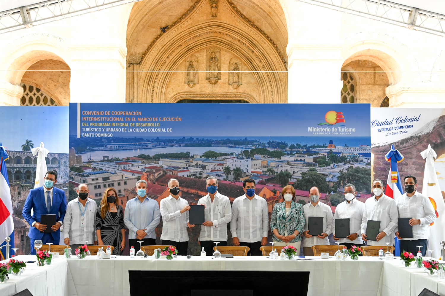 Turismo firma acuerdo interinstitucional para ejecución del Programa Integral de Desarrollo Turístico y Urbano de la Ciudad Colonial de Santo Domingo