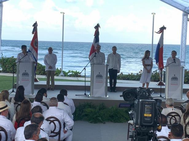 RD, Costa Rica y Panamá firman la declaración de Puerto Plata donde piden ayuda urgente para Haití