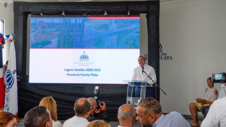 En Puerto Plata el gobierno de Luís Abinader ha invertido más de RD$3,600 millones