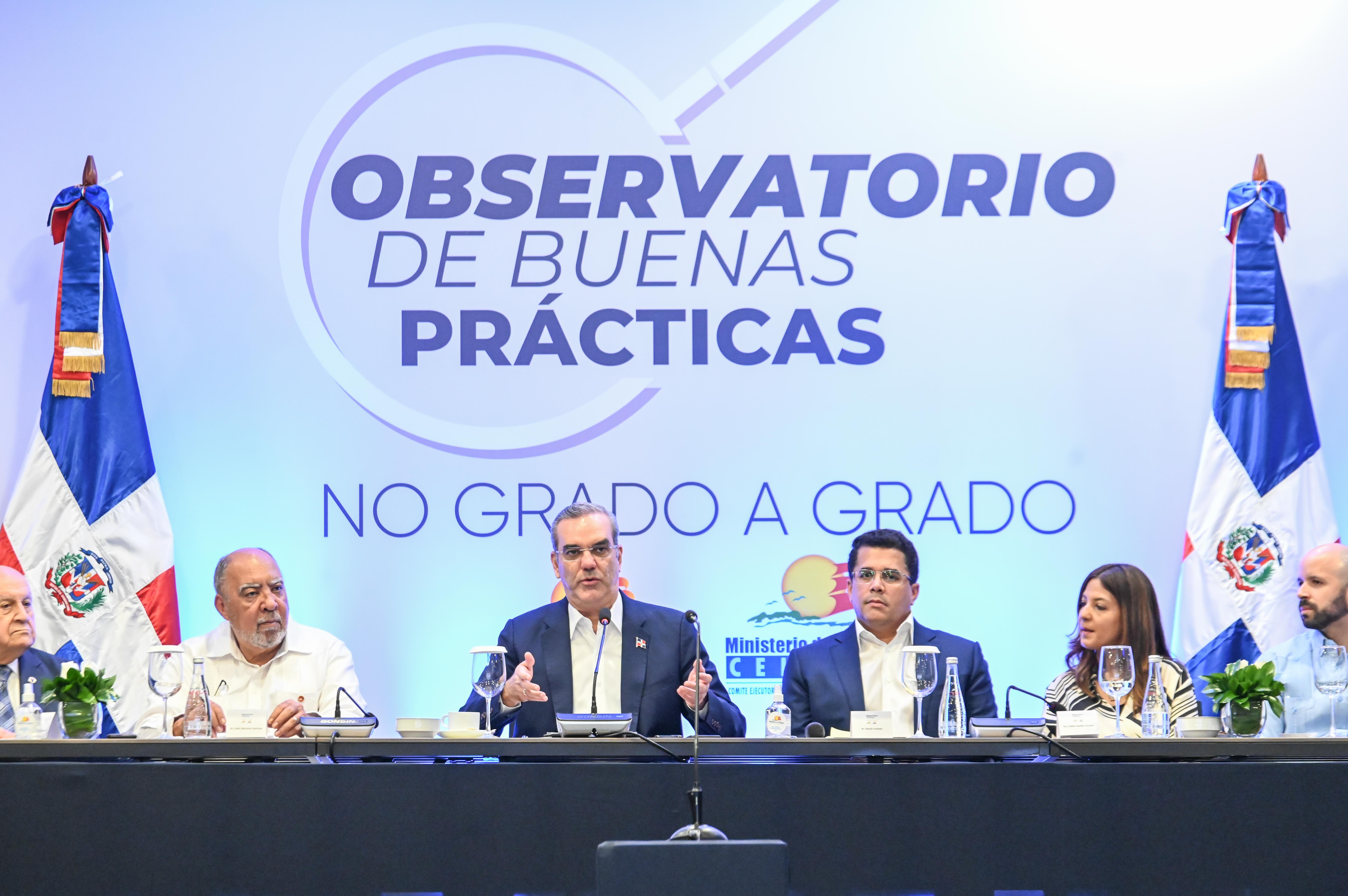 Mitur crea programa observatorio de buenas prácticas para obras de infraestructura
