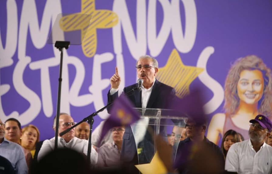 Danilo atribuye delincuencia a que Gobierno ha “descontinuado todos los avances del pasado”