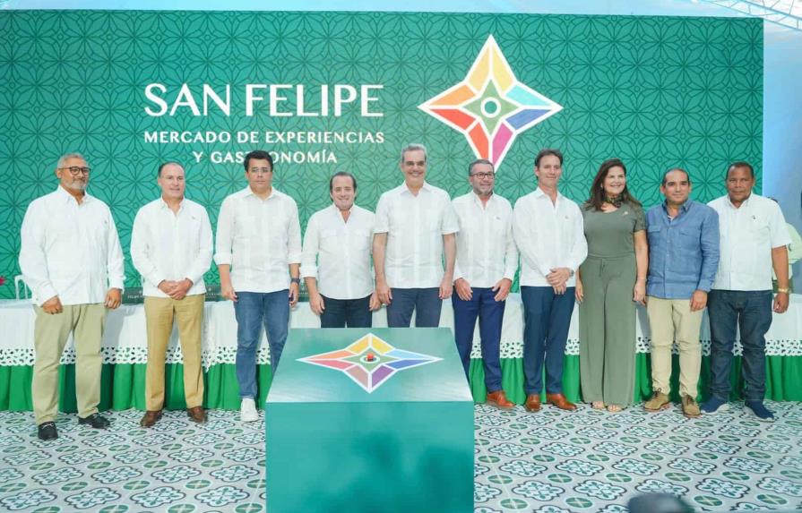 Presidente inicia construcción de mercado San Felipe en Puerto Plata